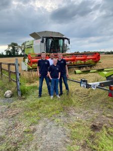 David, Ryan, Corey & Jack Organic Oats Harvest 2023