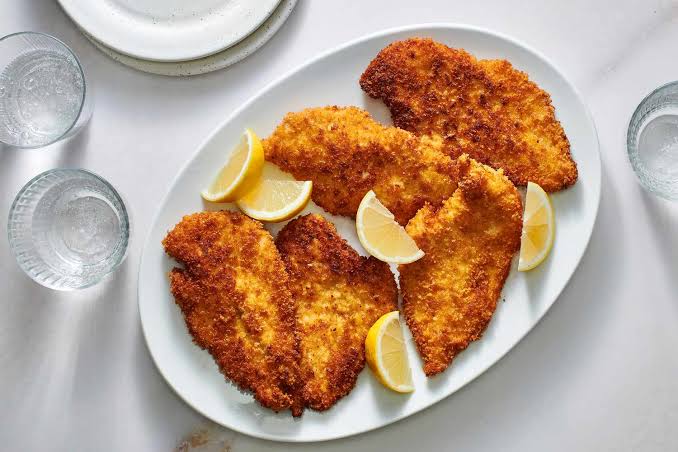 breaded chicken fillets